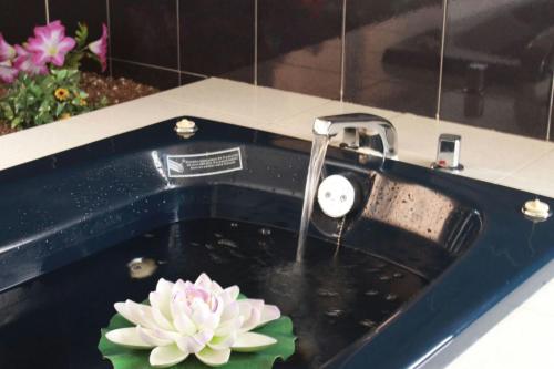 Salle de bains dans l'établissement Hotel Finca Las Hortensias
