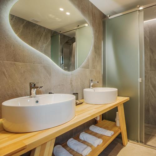Ένα μπάνιο στο Mini Suites Trikala