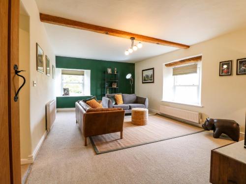 Ένα ή περισσότερα κρεβάτια σε δωμάτιο στο Apartment at The Old Dog, Thorpe