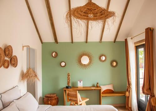 Posezení v ubytování Heritage Ecolodge