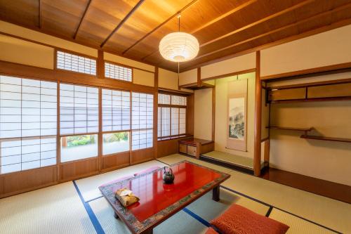 Cama o camas de una habitación en お宿一の華
