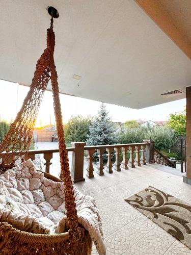 Balkón nebo terasa v ubytování Dzoraghbyur G House