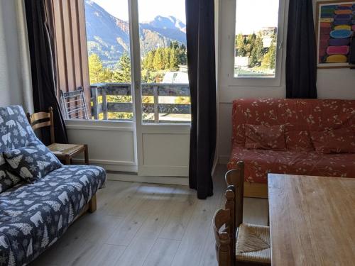 Studio lumineux 6 pers, centre station, sud, proche pistes et commerces - Orcières Merlette - FR-1-262-185