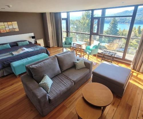 Гостиная зона в Boutique Hotel & Spa Bosque del Nahuel