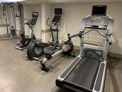 Fitness centrum a/nebo fitness zařízení v ubytování Holiday Inn Express Atlanta Airport - North by IHG