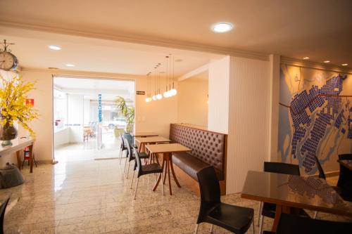 Χώρος καθιστικού στο Hotel Arezzu