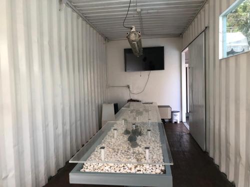 Μια τηλεόραση ή/και κέντρο ψυχαγωγίας στο Kirin Home บ้านเหมาหลัง 6 ห้องนอน