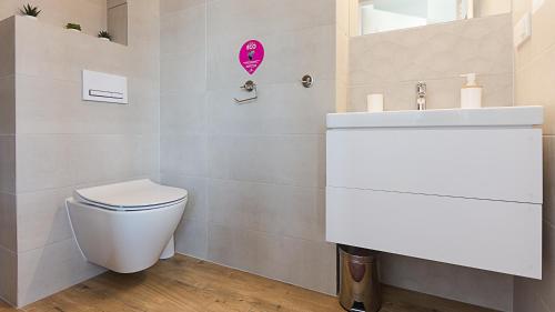 Kúpeľňa v ubytovaní VacationClub - Koło Brzegu Apartament 54