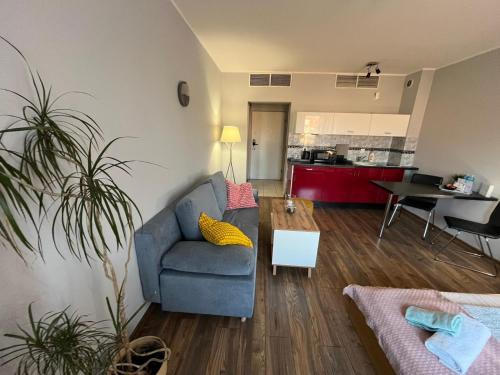 Χώρος καθιστικού στο Apartamenty Stare Zoo