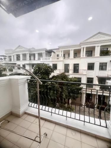 a view of a building from a balcony at HPT Home II Vinhome Marina chuỗi Apartment - Homestay in Hai Phong