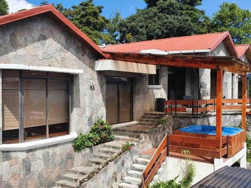 Πισίνα στο ή κοντά στο AT024 San Lucas Toliman Premium Home