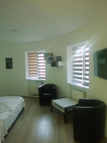 Katil atau katil-katil dalam bilik di Готель Ланцелот, Hotel Lancelot, готель Ланселот