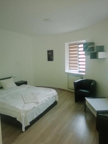 Katil atau katil-katil dalam bilik di Готель Ланцелот, Hotel Lancelot, готель Ланселот