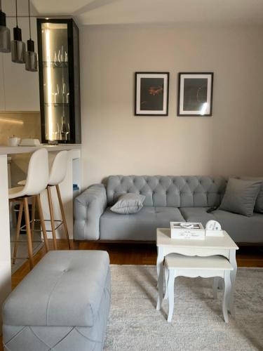 Posezení v ubytování Urban Apartman-privatan parking-