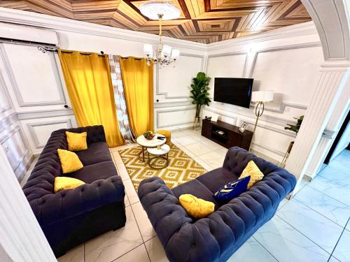 Appartement 2 chambres salon balcon canal sat wifi parking gardien 24 sur 24