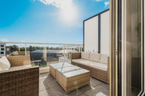 Appartement saint malo neuf, 2 chambres, terrasse, garage