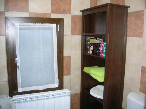 Koupelna v ubytování B&B Al Carotin
