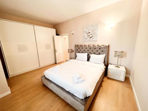 Katil atau katil-katil dalam bilik di Next Apartments Constanta