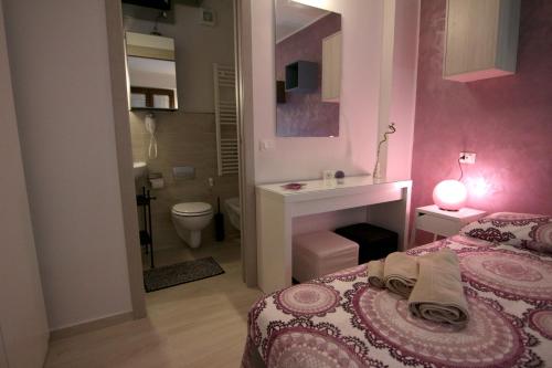 Ett badrum på Rosemary Charming Rooms