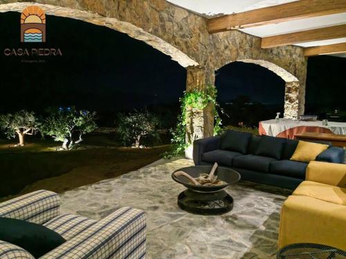 Increíble Casa Piedraにあるシーティングエリア