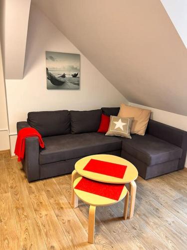 Posezení v ubytování Forton Decco Apartments