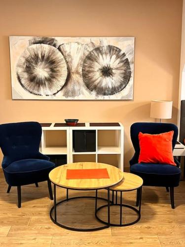 Posezení v ubytování Forton Decco Apartments