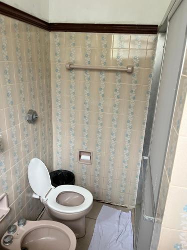 Ein Badezimmer in der Unterkunft Pousada Inaya