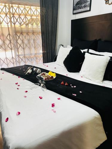 Ένα ή περισσότερα κρεβάτια σε δωμάτιο στο Duvha Guesthouse