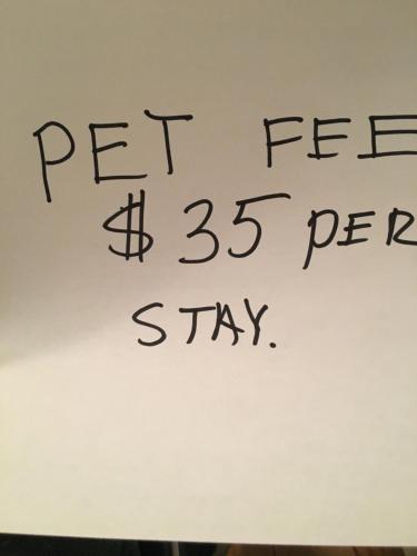 a piece of paper with writing on it at Cabin 2 Brand new Rental car available in Custer