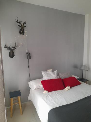 Postel nebo postele na pokoji v ubytování Apartamento San Juan 3