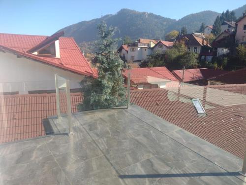 別荘から撮影された、または一般的な山の景色