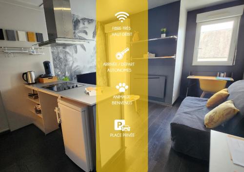 'Les Tropiques' - Parking privé - Balcon - Tout confort