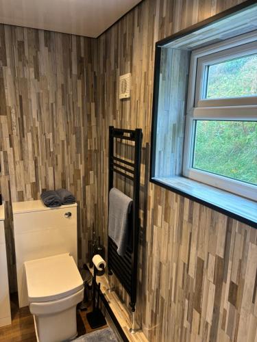 Ein Badezimmer in der Unterkunft New Hill Farm Shawforth
