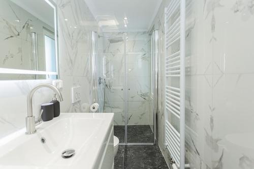 Koupelna v ubytování Ferienhaus Bad Bertrich