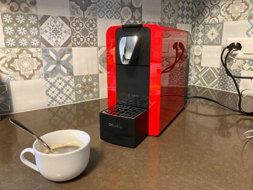 Casa Scireseeにあるコーヒーまたはお茶