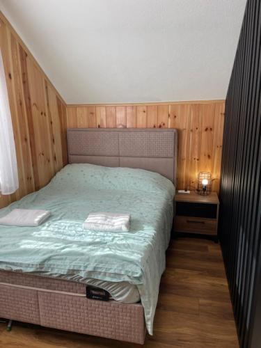 Postel nebo postele na pokoji v ubytování Vila&Apartments Helena