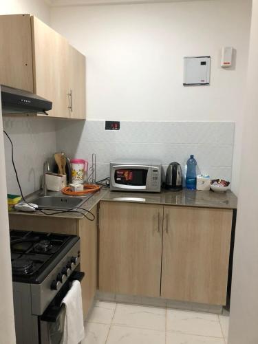 Dapur atau dapur kecil di Kiambu Heights one Bedroom