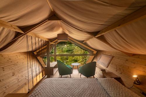 Posezení v ubytování Delle Rose Camping & Glamping Village