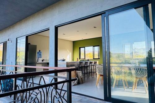 Μπαλκόνι ή βεράντα στο Luxury House - Vale do Capão