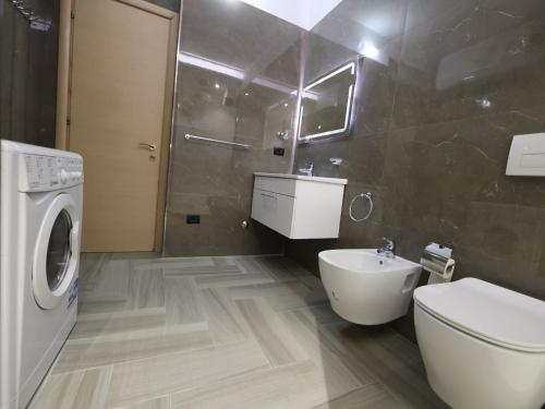 Ένα μπάνιο στο Sea View Apartments