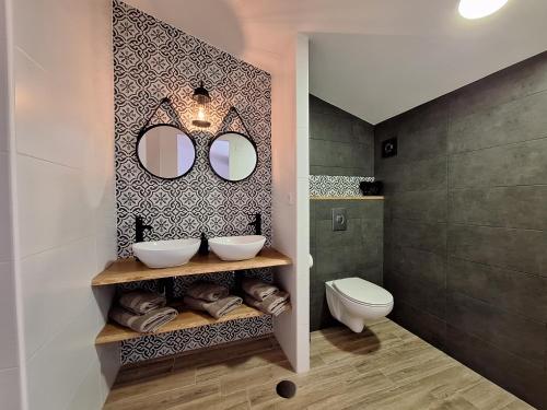 Koupelna v ubytování Casa Dani studio's, Tomar