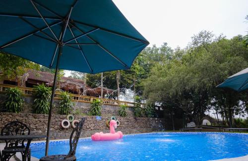 Πισίνα στο ή κοντά στο Bavi Homestead