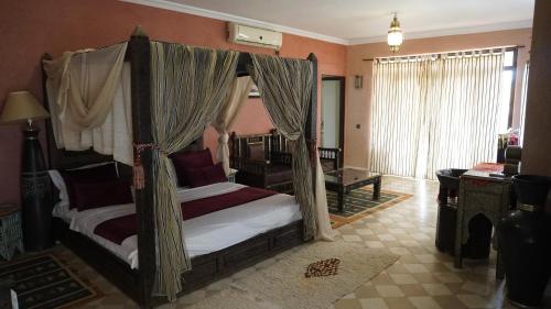 Postel nebo postele na pokoji v ubytování Riad Saida Atlas