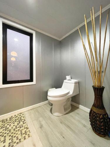Ванная комната в Tiny House Premium con vistas panorámicas y cercanía a la playa - Pet Friendly