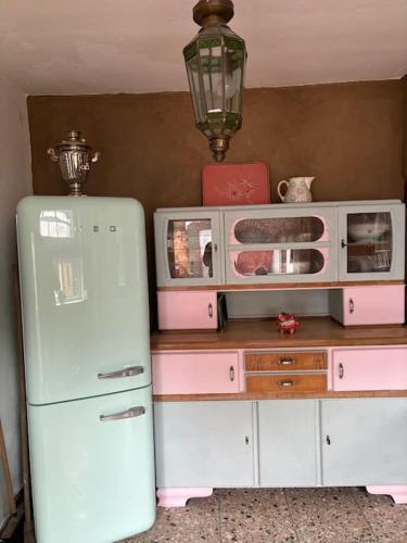 Dapur atau dapur kecil di Historisches Bauernhaus