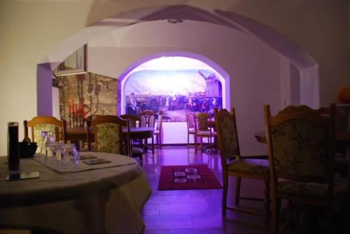 En restaurant eller et spisested på Pension Borna