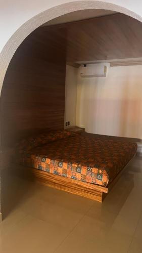 Postel nebo postele na pokoji v ubytování Hotel Xiada