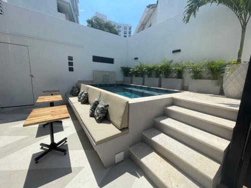 Bazén v ubytování Casa Gracia Hotel Boutique nebo v jeho okolí