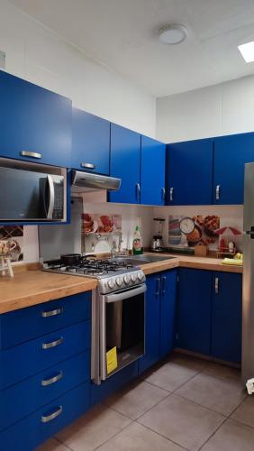Kuchyň nebo kuchyňský kout v ubytování Hostal Casa Morada