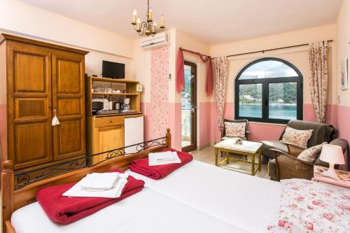 Katil atau katil-katil dalam bilik di Guest House Rajic